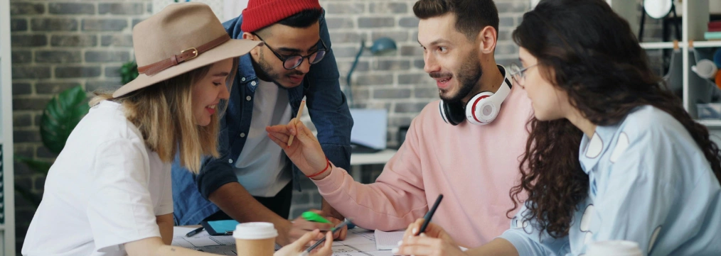 A collective of specialists aligned around a shared focus