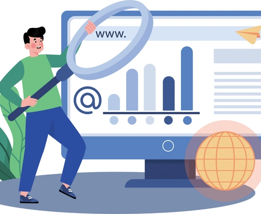 Search visibility support