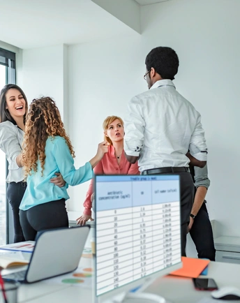 Teams operate with shared responsibility, clear communication, and cross-discipline cooperation.